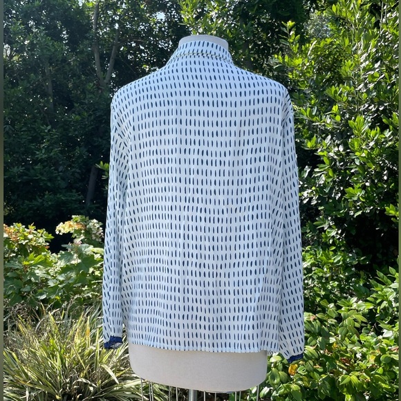 Dr. Bloom "Copos" long sleeve button down top - size M - Picture 4 of 5
